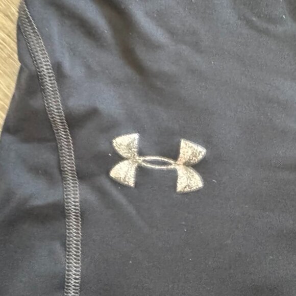 Under Armour Men’s Black ColdGear Fitted Coupe Adjustee Leggings Size Small - Picture 6 of 13